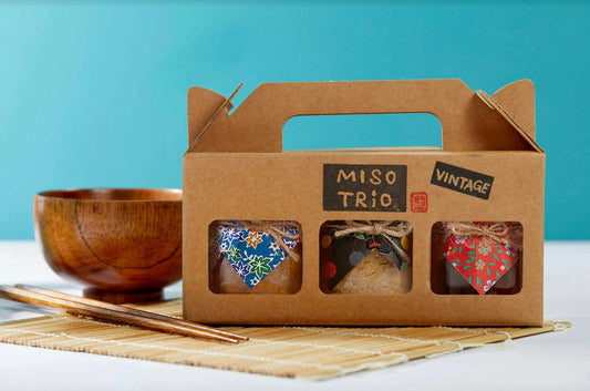 Organic miso trio - VINTAGE 1-3-5 (Gluten free / Vegan)