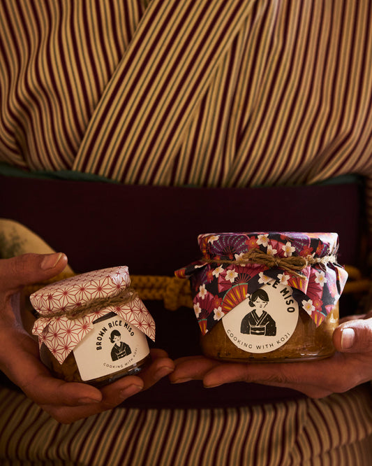Organic brown rice miso (Large) x 2 jars (Vegan/Gluten free)