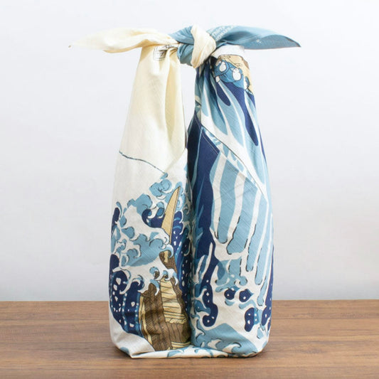 Furoshiki wrapping cloth - The Wave/ Hokusai 104cm