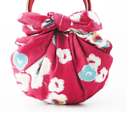 Furoshiki wrapping cloth - Modern/Ume Japanese apricot Organic cotton 70cm