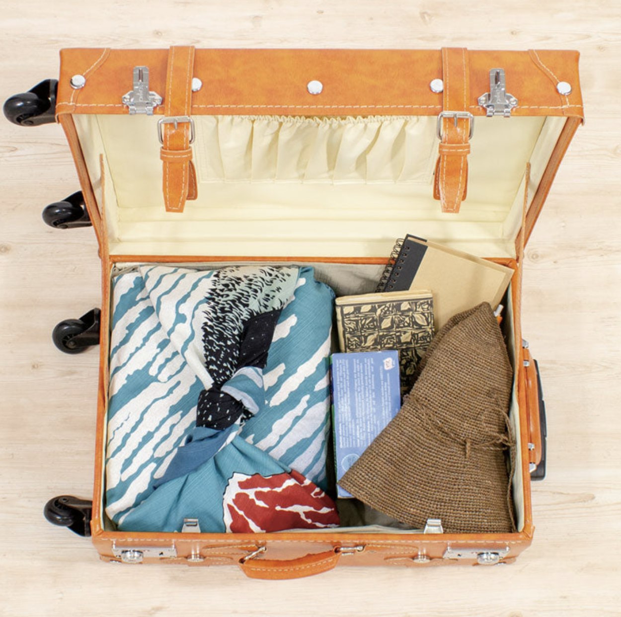 Furoshiki wrapping cloth - The Red Fuji / Hokusai 104cm