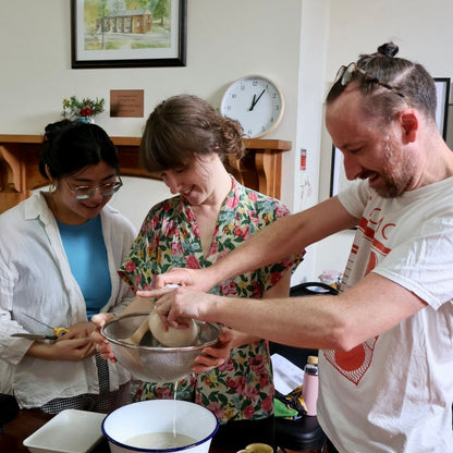 Organic Tofu making & cooking