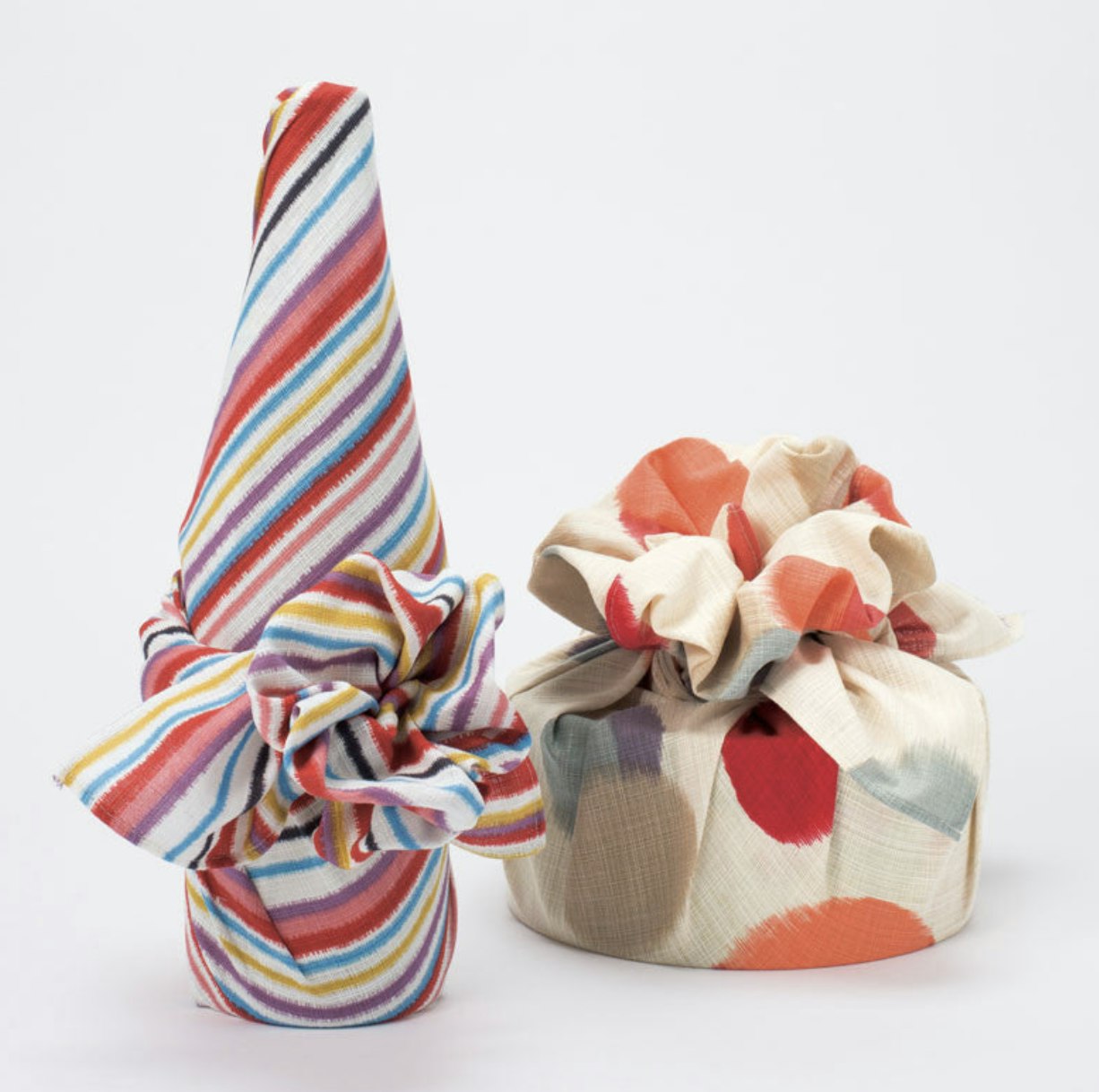 Furoshiki wrapping cloth - Modern/Stripe Shima Shima Organic cotton 70cm