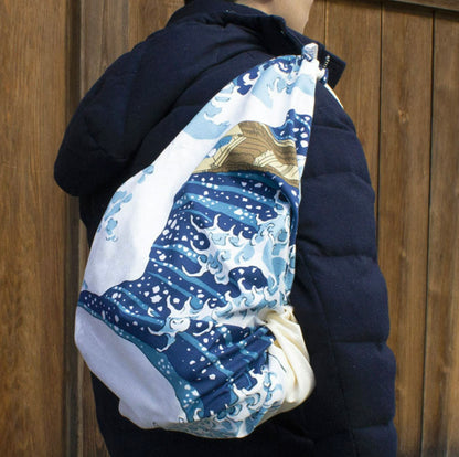 Furoshiki wrapping cloth - The Wave/ Hokusai 104cm