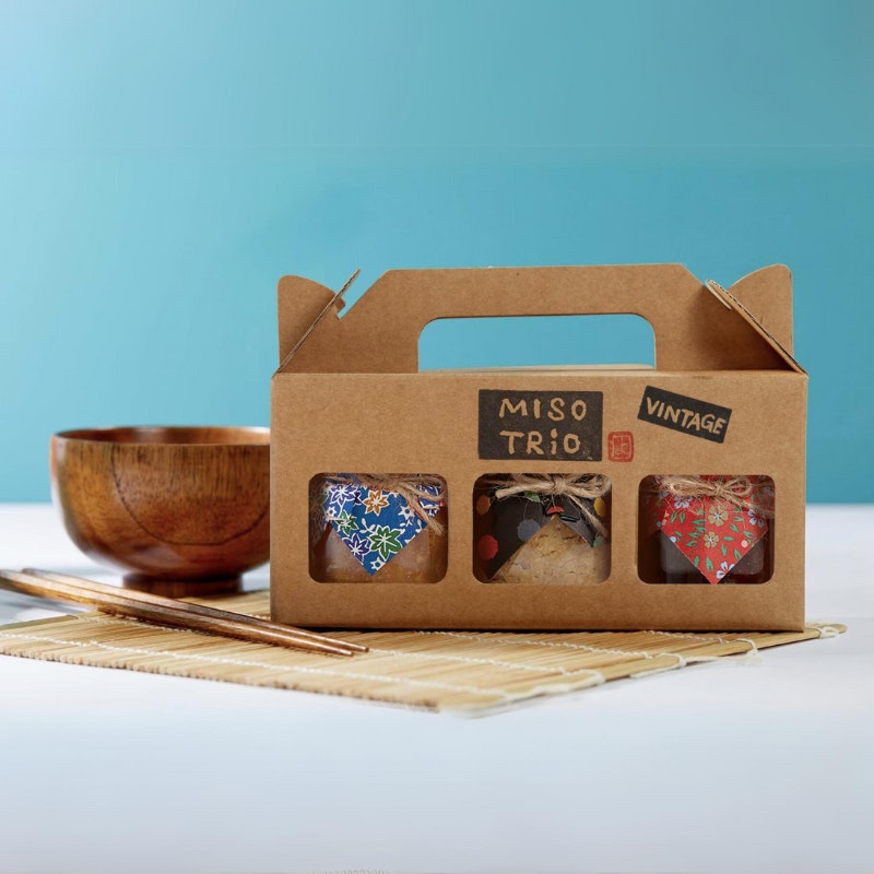 Organic miso trio - VINTAGE 1-3-5 (Gluten free / Vegan)
