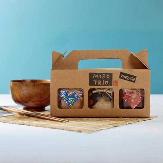 Organic miso trio - VINTAGE 1-3-5 (Gluten free / Vegan)