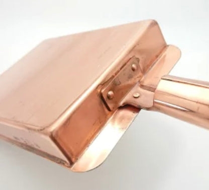 Copper Egg Omelette Pan (For Japanese Tamagoyaki) with bamboo chopstics