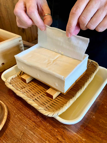 Organic Tofu making & cooking