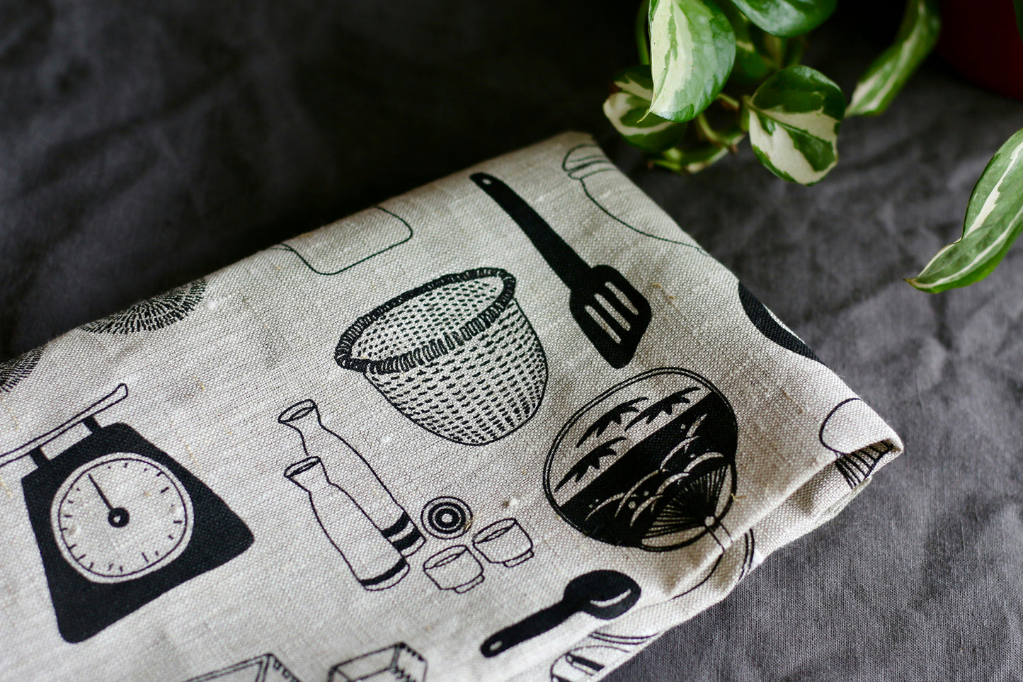 Japanese kitchen tools tea towel