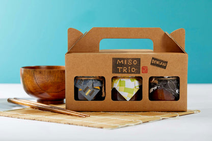 Organic miso trio - Dengaku (Gluten free / Vegan)