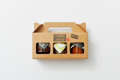 Organic miso trio - Dengaku (Gluten free / Vegan)