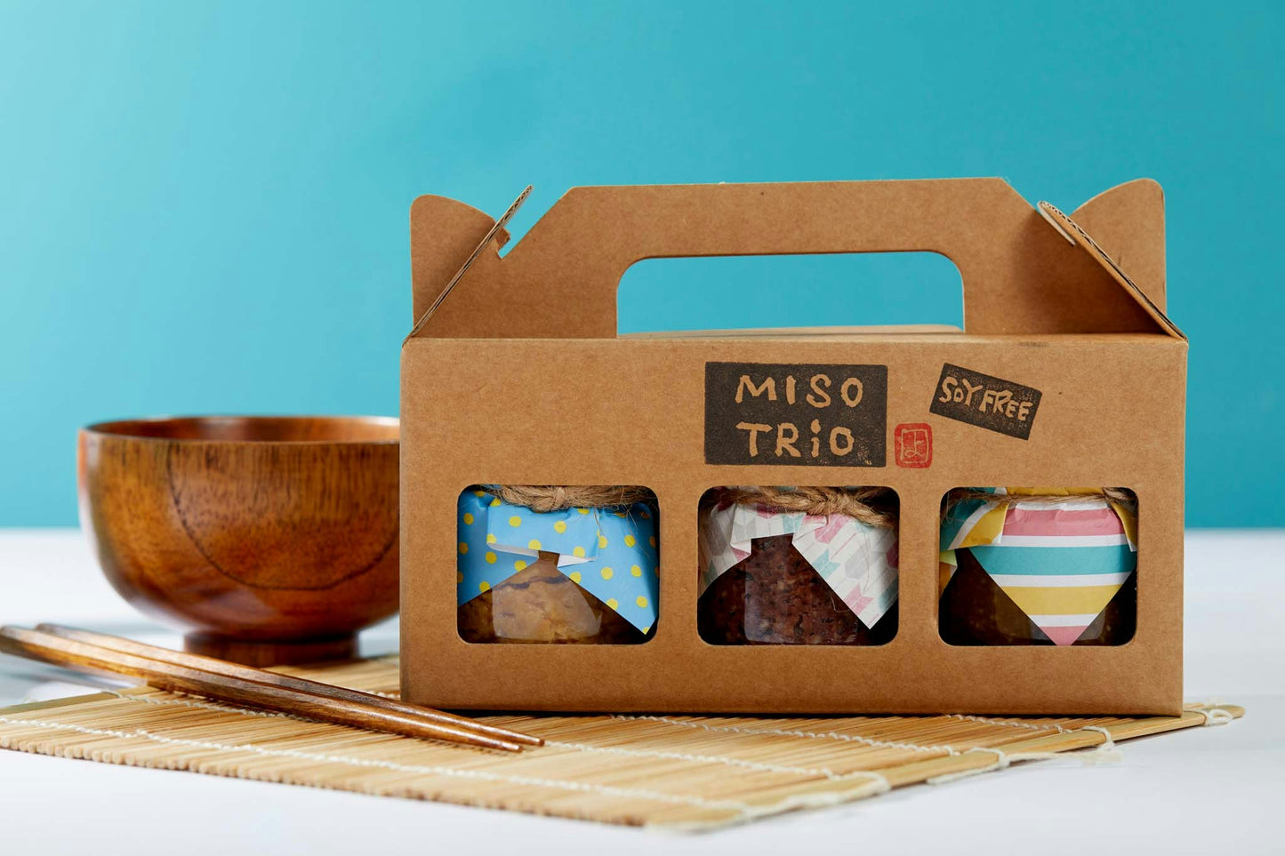 Organic miso trio - Soy free (Gluten free / Vegan)