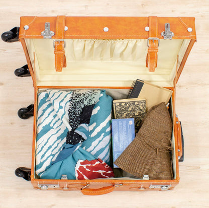 Furoshiki wrapping cloth - The Red Fuji / Hokusai 104cm