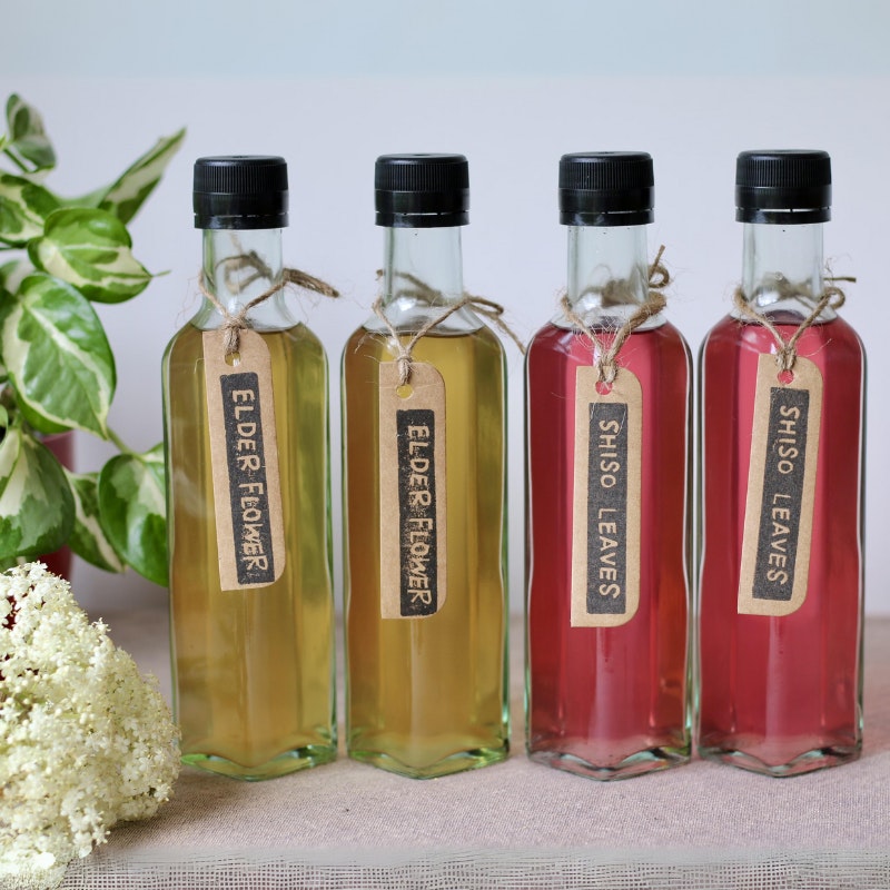 Cordial - Shiso & Elder flower ( Set of two. One bottle each)
