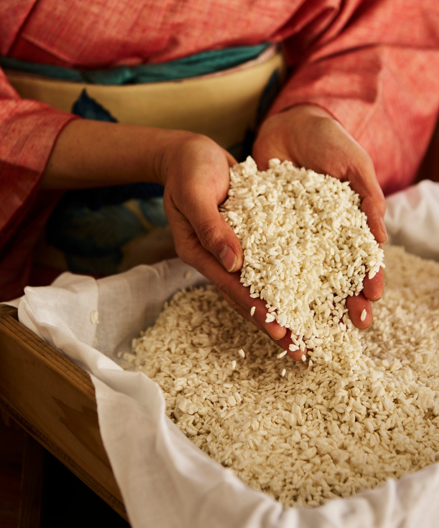 Organic Miso paste making and a bit of degustation lunch