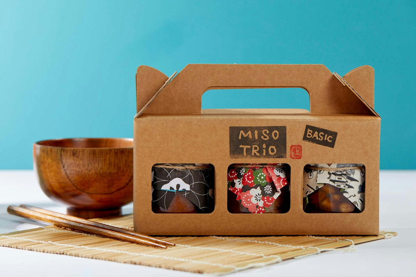 Organic miso trio - Basic (Gluten free / Vegan)