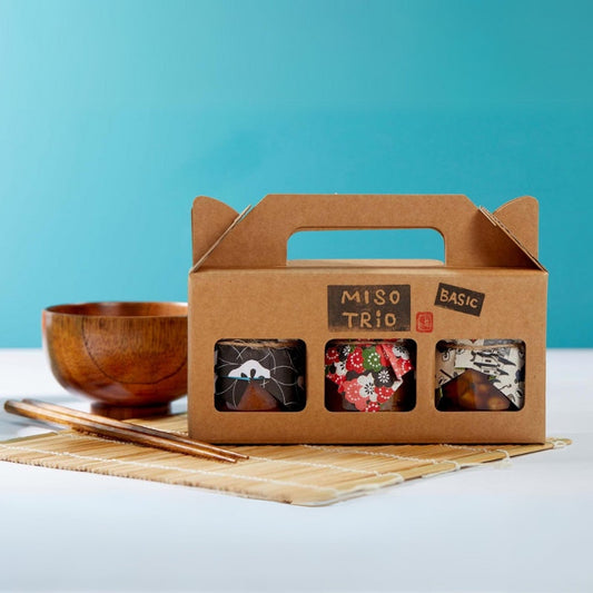Organic miso trio - Basic (Gluten free / Vegan)