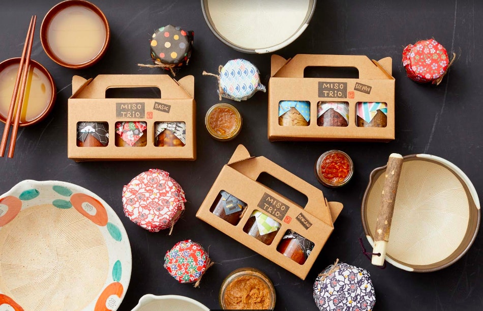 Organic miso trio - Basic (Gluten free / Vegan)