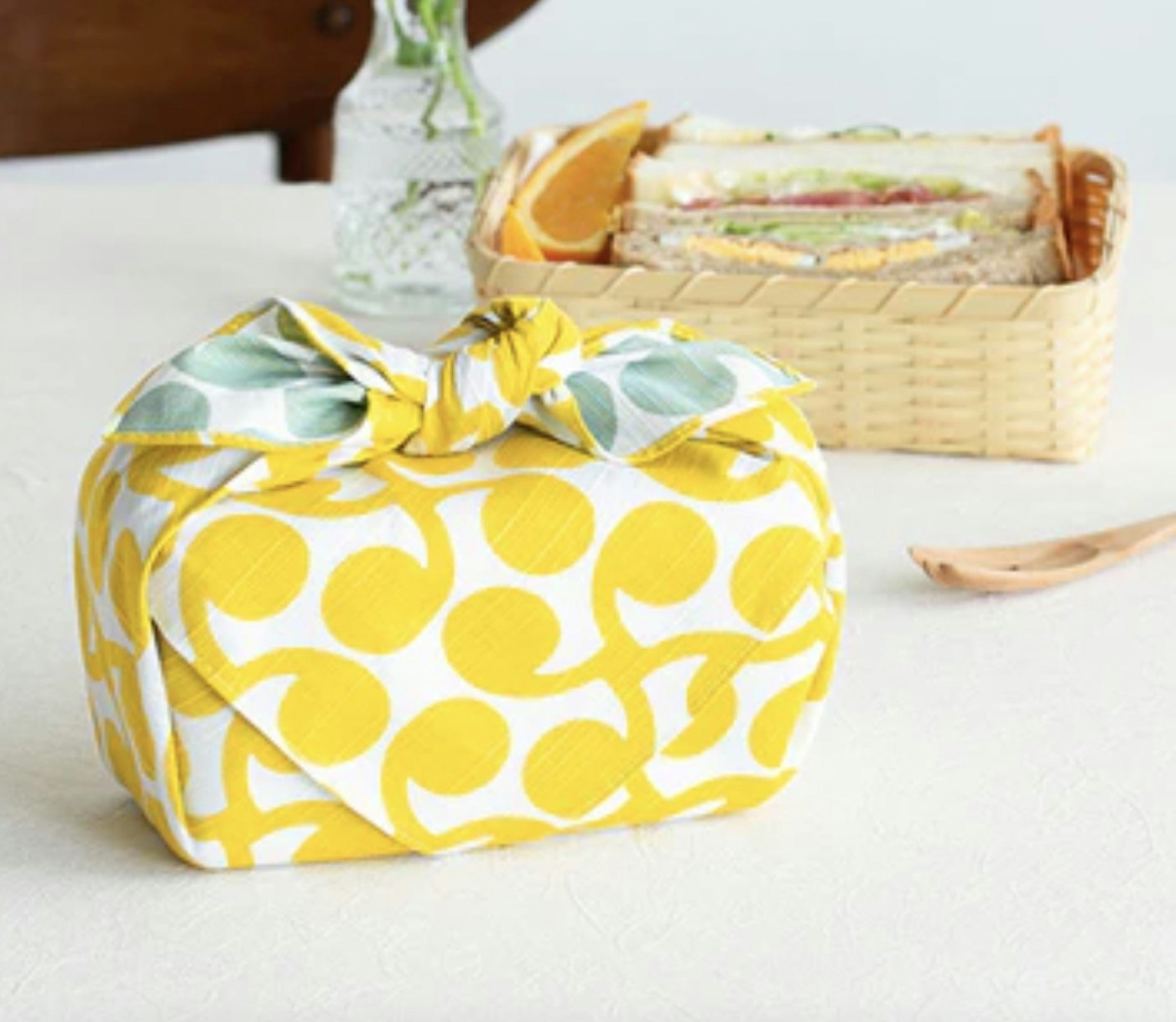 Versatile wrapping cloth (reversible ) 50cm x 50cm