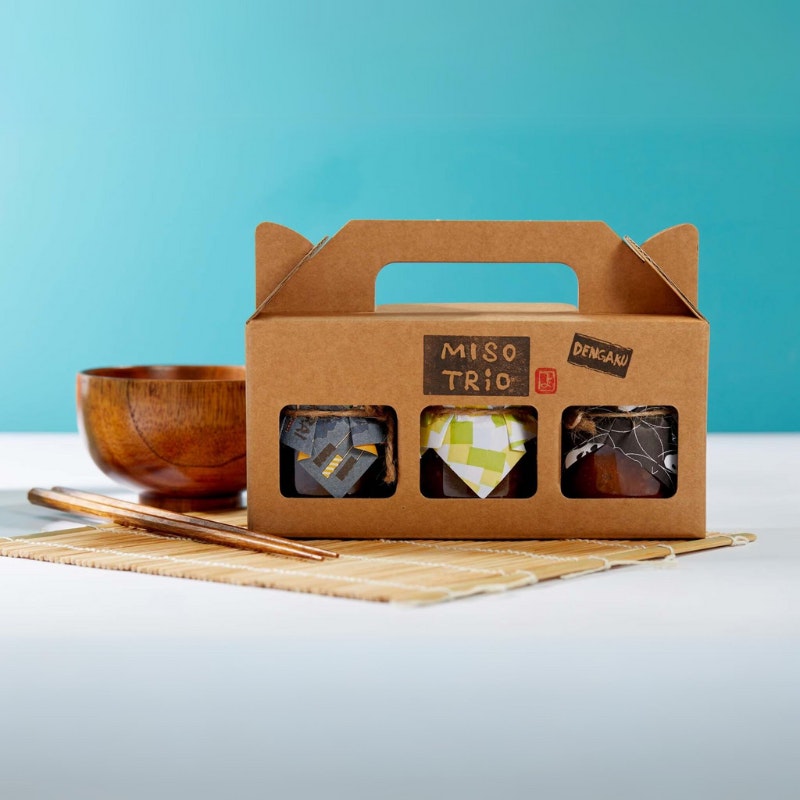 Organic miso trio - Dengaku (Gluten free / Vegan)